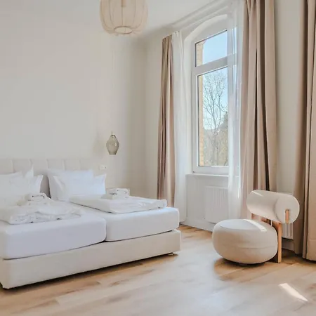 Exklusive Jugendstil-residenz Im Philosophenviertel - Privater Parkplatz - Balkon Apartment Hildesheim